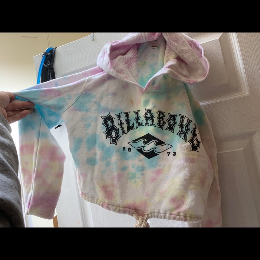 Billabong crop top hoodie